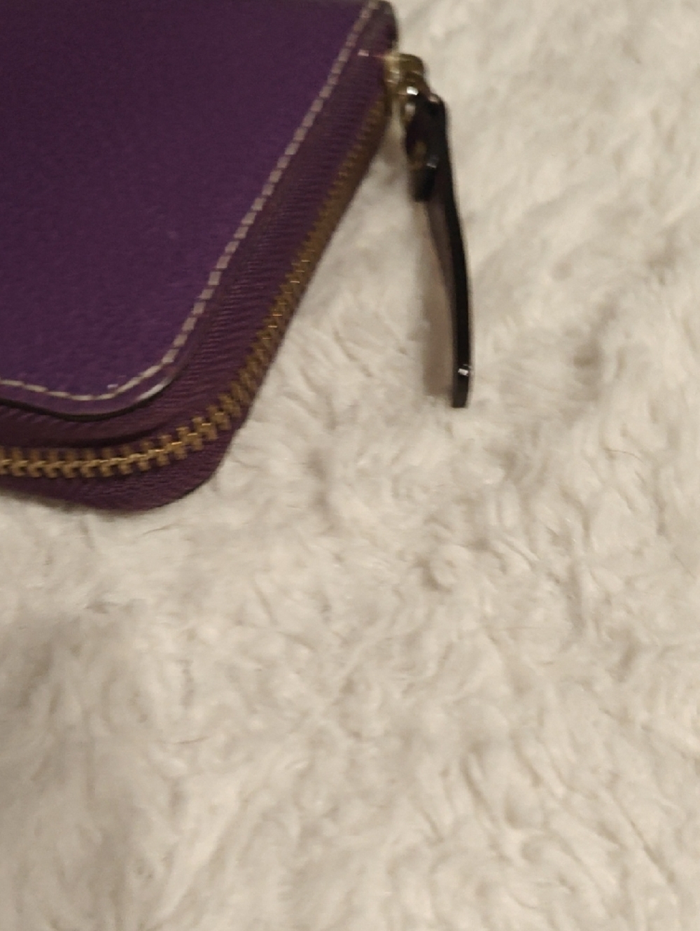 Kate Spade purple zip-around wallet - Picture 5 of 12